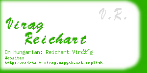 virag reichart business card